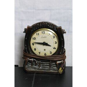 Vintage 1940s Lanshire Self Starting Clock Model SP-3
